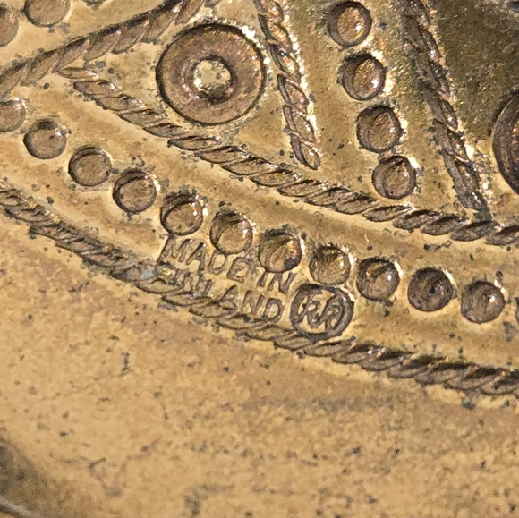 Kalevala Koru (KK) Hattulan Lintu Bronze Bird Pendant - Finnish Jewelry - Picture 3 of 3